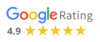 Google Rating 4.9 stars
